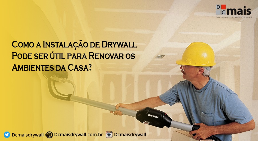instalacao de drywall