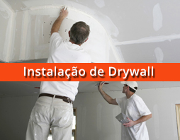 instalação de drywall